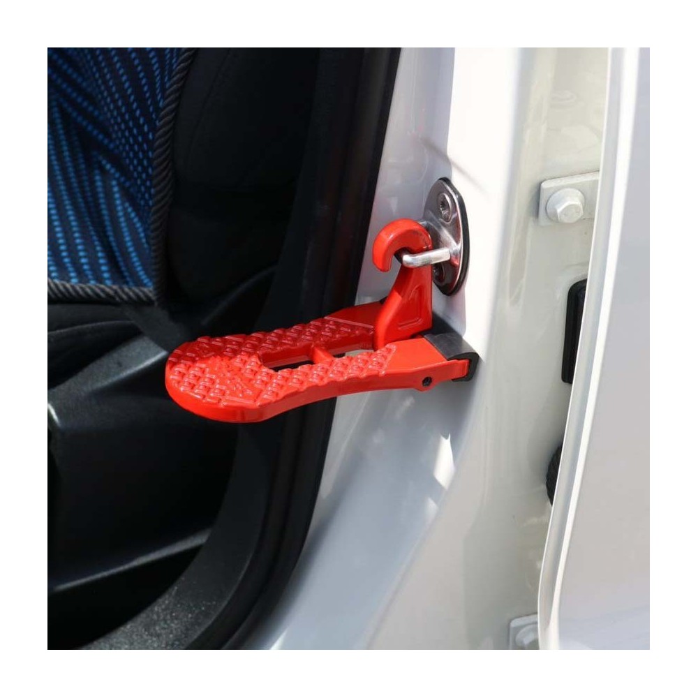 Marche pieds sur serrure