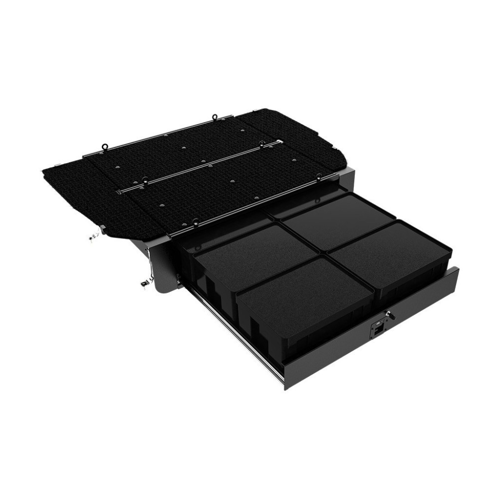 Kit de tiroir avec 6 boîtes Cub Pack pour le Toyota Prado 120/Lexus GX470 - de Front Runner