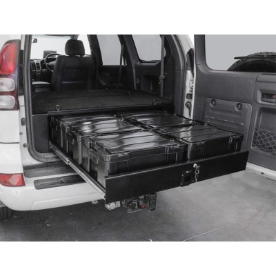 Kit de tiroir avec 6 boîtes Cub Pack pour le Toyota Prado 120/Lexus GX470 - de Front Runner
