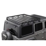 Kit de 1/2 galerie Slimline II pour une Jeep Wrangler JL 4 portes (2018-jusqu'à présent) - de Front Runner