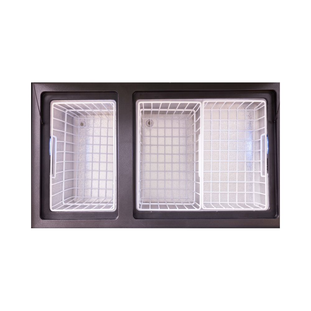 Frigo 65 L ironman 4x4 double zone  frigo camping capacité 89 canettes!