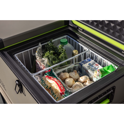 Frigo 65 L ironman 4x4 double zone  frigo camping capacité 89 canettes!