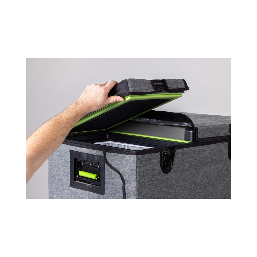 Frigo 65 L ironman 4x4 double zone  frigo camping capacité 89 canettes!