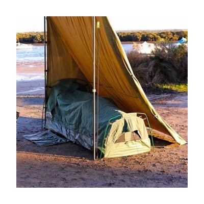 LIT CAMPING SWAG  ironman 4x4  1PLACE  200 x 90 cm  avec matelas inclu de 7 cm