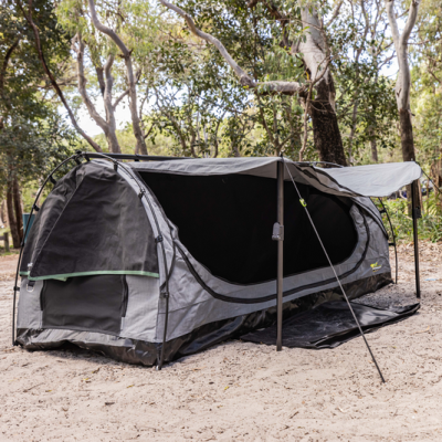 LIT CAMPING SWAG  ironman 4x4  1PLACE  200 x 90 cm  avec matelas inclu de 7 cm