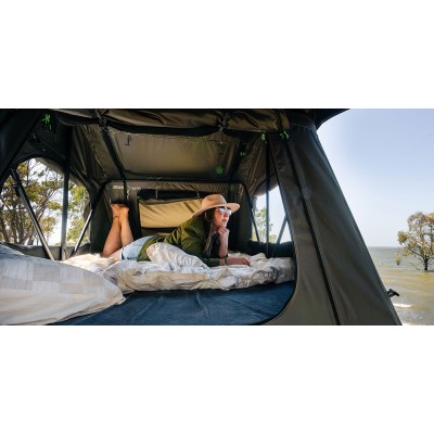 Tente de toit ironman 4X4  CROSS 1200 Ironman 4x4  - CHEZ SIFA 4X4  IRONMAN 4X4 LE BIVOUAC DE QUALITE XXL