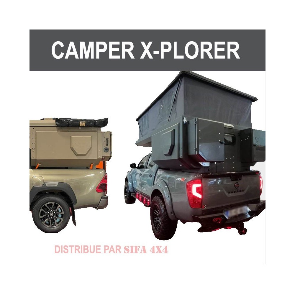 Camper x - cellule voyage pickup  sifa 4x4 ! POIDS 350 KG
